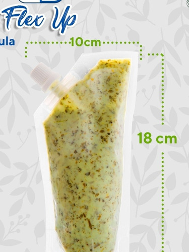 Imagen 1 de 4 de Bolsas Con Válvula Y Dispensador Salsas, Jugos, Mermeladas