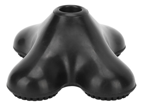 Goma Cuádruple Gruesa Con Punta De Bastón, 19 Mm, Antidesliz