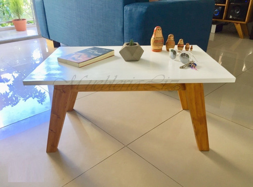Mesa De Centro Estilo Retro Mercado Libre