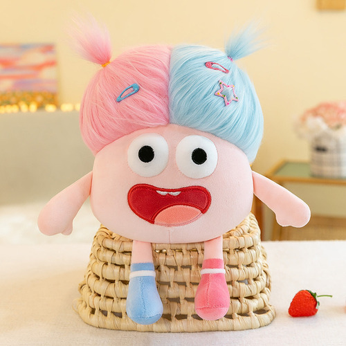 Swd Peluche De Bebé Loco De Algodón Con Ojos Saltones De