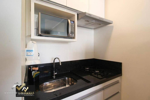Imagem 11 de 30 de Flat Com 1 Dormitório Para Alugar, 32 M² Por R$ 3.850,00/mês - Moema - São Paulo/sp - Fl0018