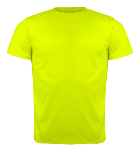 Polera 100% Poliester Básica Nuevos Colores Unisex