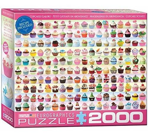 Puzzle Eurographics Cupcakes Galore (2000 Piezas).