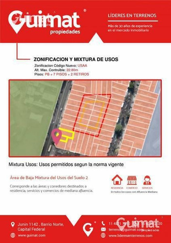 Imagen 4 de 10 de Guimat Propiedades - Lideres En Terrenos - Doble Frente - Baja Incidencia