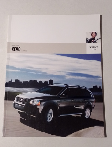 Folleto Catalogo Libro Ventas Volvo Xc90 2006 Usa En Ingles