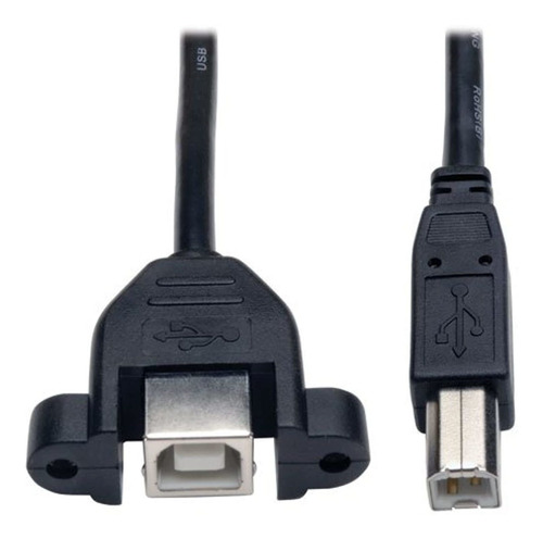 Tripp Lite Usb 2.0 Hi-speed Panel Mount Extension Cable (b M