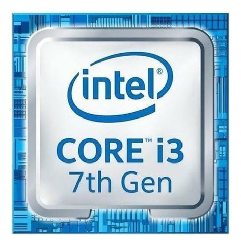 Sticker Intel Core I3 7th Generación Kaby Lake Calcomanía