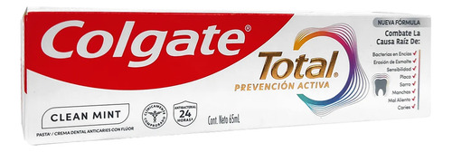Pack 2 Pzas. Colgate Total Clean Mint 65 Ml
