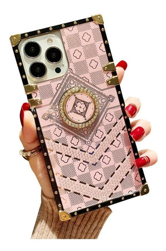 Funda Para iPhone Carcasa Celular Anticaida Case Con Anillo