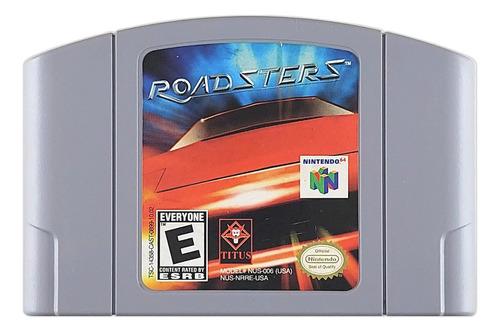 Roadsters Original Nintendo 64 N64