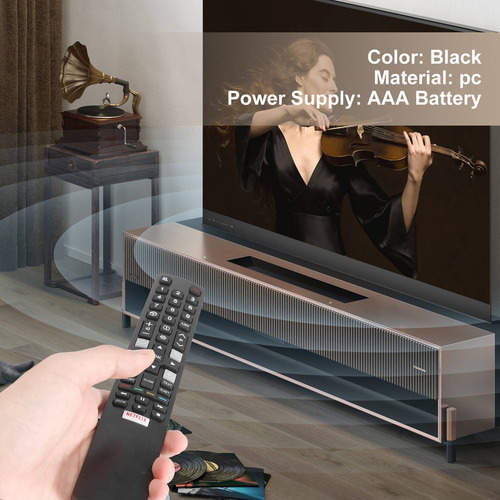 Mando A Distancia Queenly Para Tcl Arc802n Yui1 49c2us 55c2u