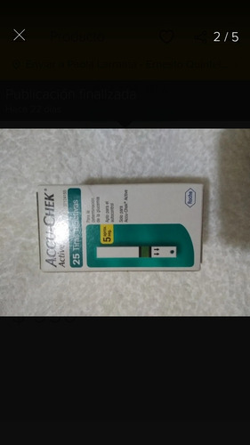 Tiras Reactivas Accu-chek