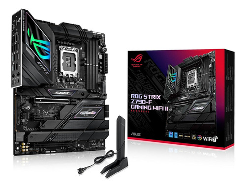 Placa Mae Z790-f Gaming Wifi II Asus Rog Strix M.2 DDR5 Cor Black