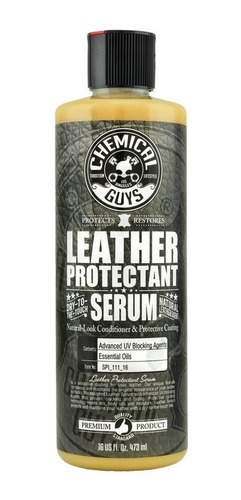 Chemical Guys Leather Serum (protector De Cueros)
