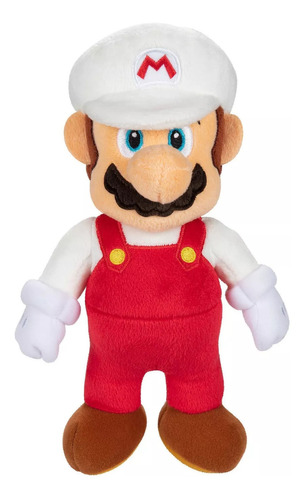Nintendo Super Mario - Peluche De Mario De Fuego De 22 Cm
