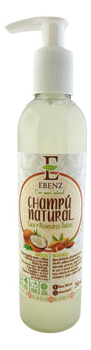 Champú Natural Con Aceite De Coco, Almendras Y Karité 250ml