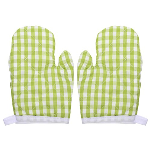 2pcs Niños Oven Mitts Para Niños Juega Cocina, Microondas Ov