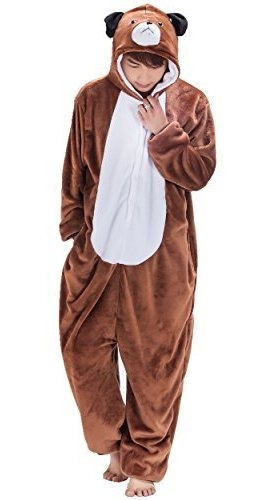 Unisex Adult Anime Halloween Cosplay Kigurumi Pajamas Dog