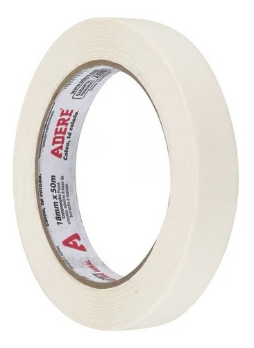 Caixa C/ 96 Rl. Fita Crepe 18mm X 50mt P/ Uso Geral Adere Nf