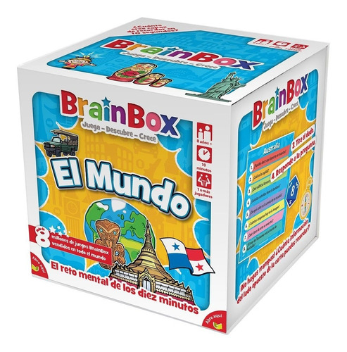 Brainbox El Mundo - Juego De Mesa - Español / Diverti