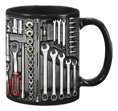 Caja De Herramientas Mecánicas, Taza De Café Grande