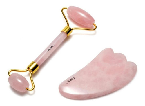 Piedra Guasha Jade Masajeador Facial Coony