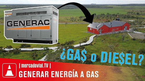 Imagen 2 de 4 de Grupo Electrógeno Gas Diesel Generac Asesor Tecnico Instalar