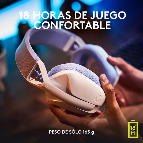 Audífonos Logitech G435 Lightspeed Inalámbricos Bluetooth Li