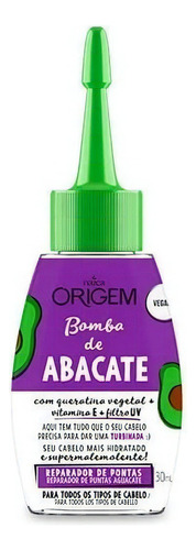 Reparador De Pontas Nazca Origem Bomba De Abacate 30ml