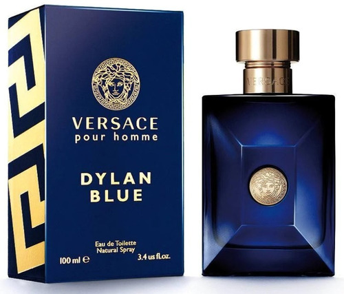 Perfume Versace Dylan Blue Edt 100ml Caballeros.