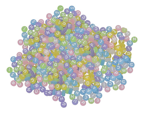 3 Accesorios De Bisutería Spacer Beads De Números Estilo J