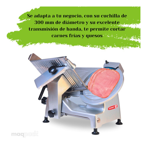 Rebanadora De Quesos Y Carnes Frias Torrey Rb-300
