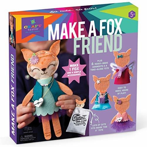 Craft-tastic Kit De Manualidades Make A Fox Friend Aprende A