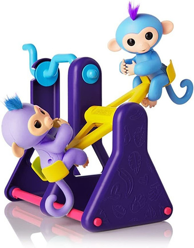 Wowwee Fingerlings Playset  Balancín Con 2 Baby Monkey Toy