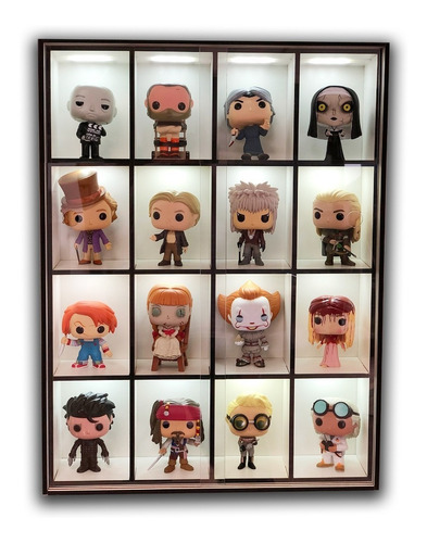 Estante Expositor Funko Pop Iluminada 12 Nichos Easy