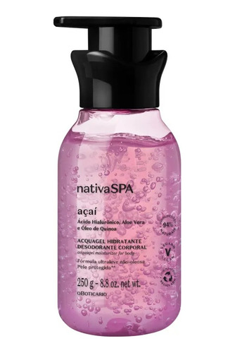 Promoção Hidratante Nativa Spa De O Boticário Açai