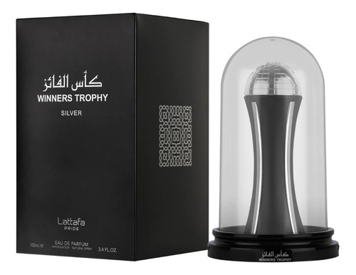 Perfume Lattafa Pride Winner Trophy Silver 100ml Edp Unisex