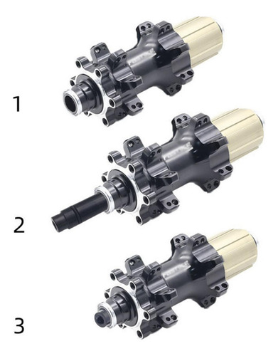 3 Paquete De 3-6 Adaptadores Qr Para Bicicleta De 3 Piezas