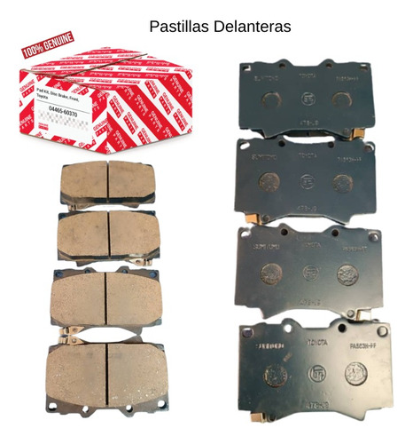 Pastillas De Freno Delanteras Toyota Autana 4.5 2000