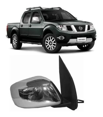 Espejo Nissan New Frontier 2010 A 2015 Electrico Cromado Der