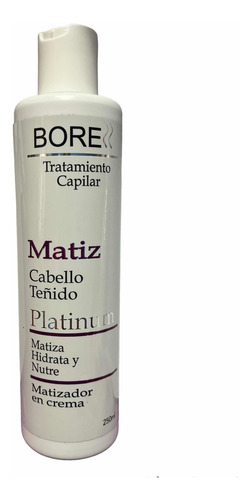 Borell Tratamiento Capilar Shampo - Matizador En Crema