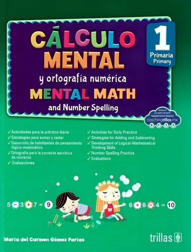 comprar Cálculo Mental Y Ortografía Numérica 1, Primaria Act Trillas