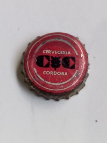 Chapita Tapa Corona Con Corcho   Cerveceria Cordoba 