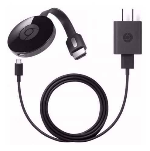 Google Chromecast Original Color Negro Sellado