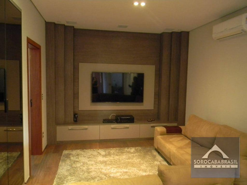 Imagem 25 de 30 de Sobrado Com 4 Dormitórios, 370 M² - Venda Por R$ 3.500.000,00 Ou Aluguel Por R$ 9.000,00/mês - Alphaville Nova Esplanada I - Votorantim/sp - So0120