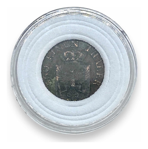 Wow Moneda Antigua De Prusia De 1 Pfenning Año 1821 D