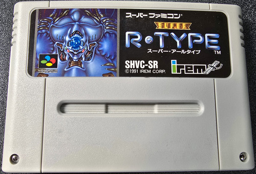 Super R-type Por Irem Para Super Famicom O Snes Completo (Usado)