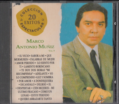 Marco Antonio Muñiz Coleccion Cd Original Usado Qqb. 