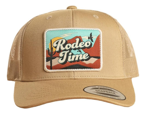 Gorra Trucker Curva Rock & Roll Denim Dale Brisby Rodeo Time