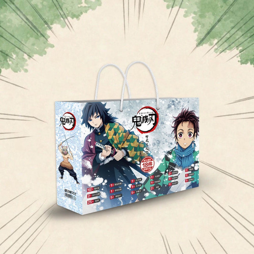 Imagen 4 de 5 de Juguete De Colección De Bolsa De Regalo De Anime Demon Slaye
